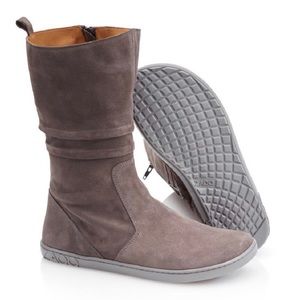 Zaqq Qom gray suede boots 39